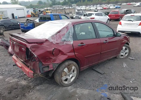 2006 Ford Focus Zx4 из США, поврежденный, VIN 1FAHP34N96W213899